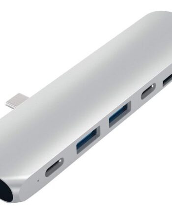 Satechi Aluminum Type-  Pro Hub Adapter Dockingstation Usb-    Thunderbolt   Hdmi