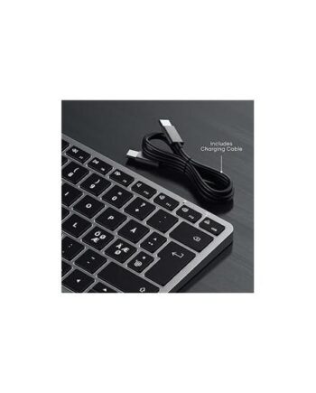 Satechi Slim X1 Tastatur Qwerty Space Grey Indgangsudstyr