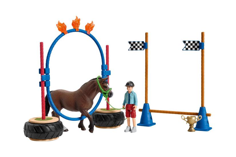 Schleich Farm World Pony-handlebane Actionfigur