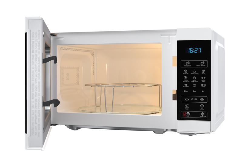 Sharp Yc-mg02e- Mikrobølgeovn Med Grill Fritstående Hvid
