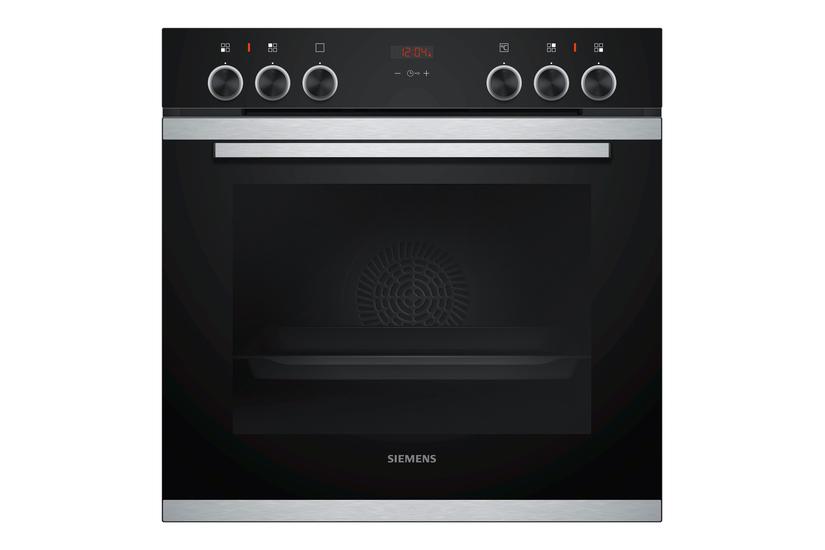Siemens Eq211da0eu He213abs1 Em645csb5e Hz532000 Ovn Med Komfur Til Indbygning Rustfrit Stål Sort