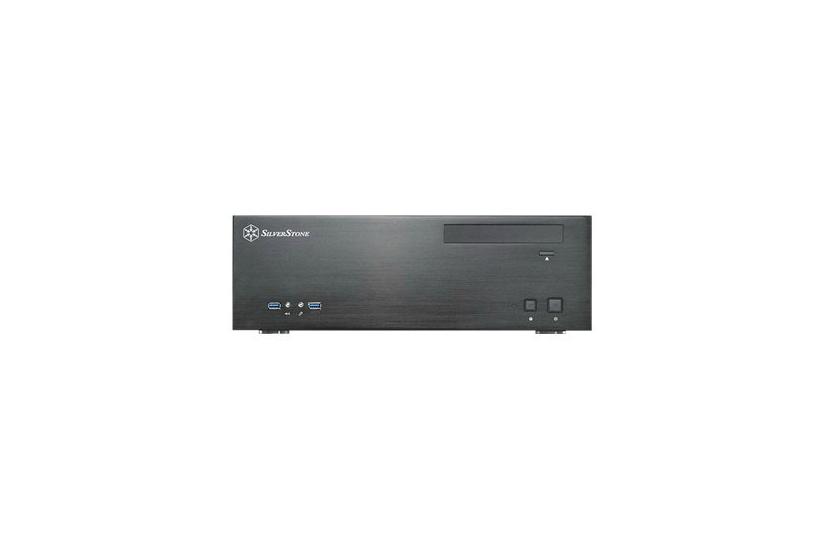 Silverstone Grandia Gd04 Sort Micro Atx Kabinet