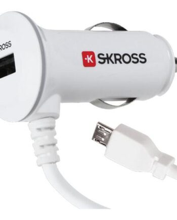 Skross Midget Usb Car Charger Plus Bilstrømsadapter Usb  Micro-usb Type