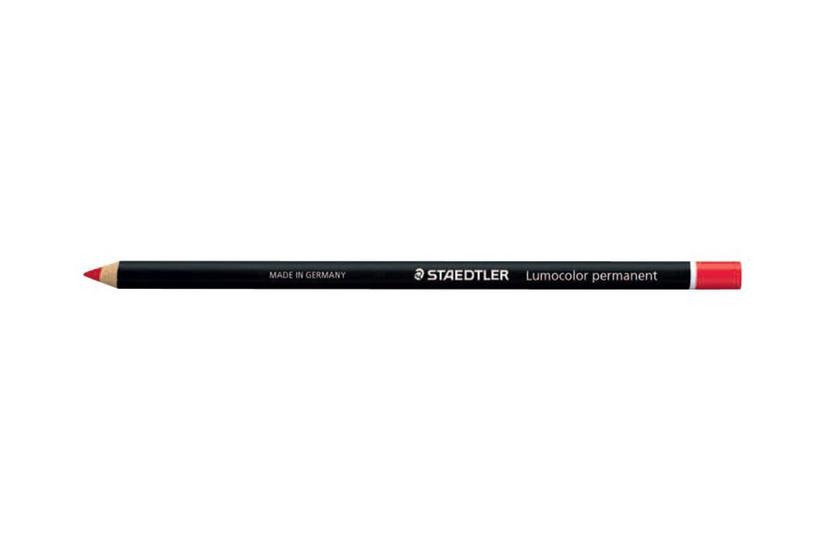 Staedtler Lumocolor Glasochrom Farvet Blyant Rød