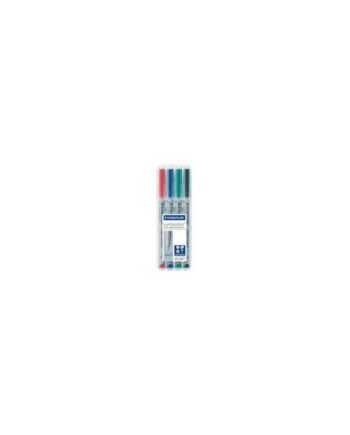 Staedtler Lumocolor 311 Markør Sort  Rød  Blå  Grøn  Pakke Med