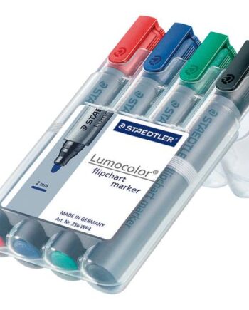 Staedtler Lumocolor Markør Sort  Rød  Blå  Grøn  Pakke Med