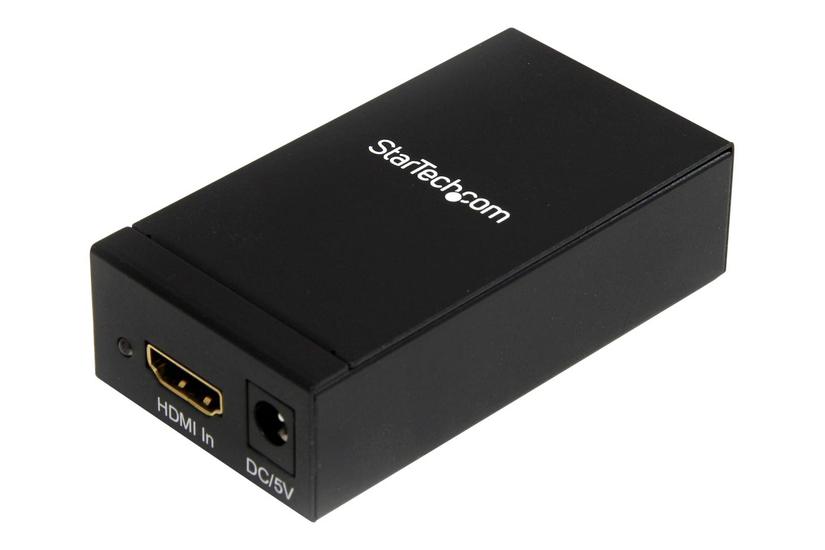 Startech Com Active Hdmi To Displayport Converter 1920 1200 Edid Support Hdmi Or Dvi To Dp Converter Hdmi2dp Video Transformer Sort