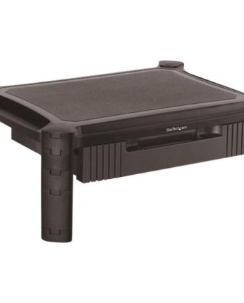 Startech Com Adjustable Monitor Riser Drawer Monitors Up To 32 Quot - Adjustable Height Monitor Stand Computer Monitor Riser  Monstadjd  Stativ For Monitor Sort