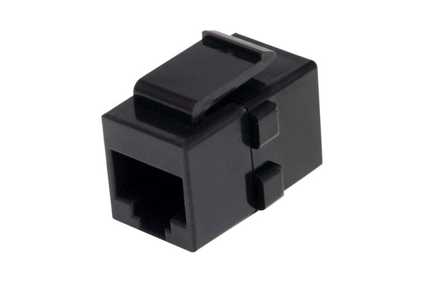 Startech Com Cat Rj45 Keystone Jack Network Coupler C6keycoupler Netværkskobling Sort