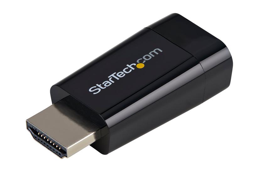 Startech Com Compact Hdmi To Vga Adapter Converter Ideal For Chromebooks Ultrabooks Laptops 1920x1200 1080p Videoadapter Hdmi Vga Cm