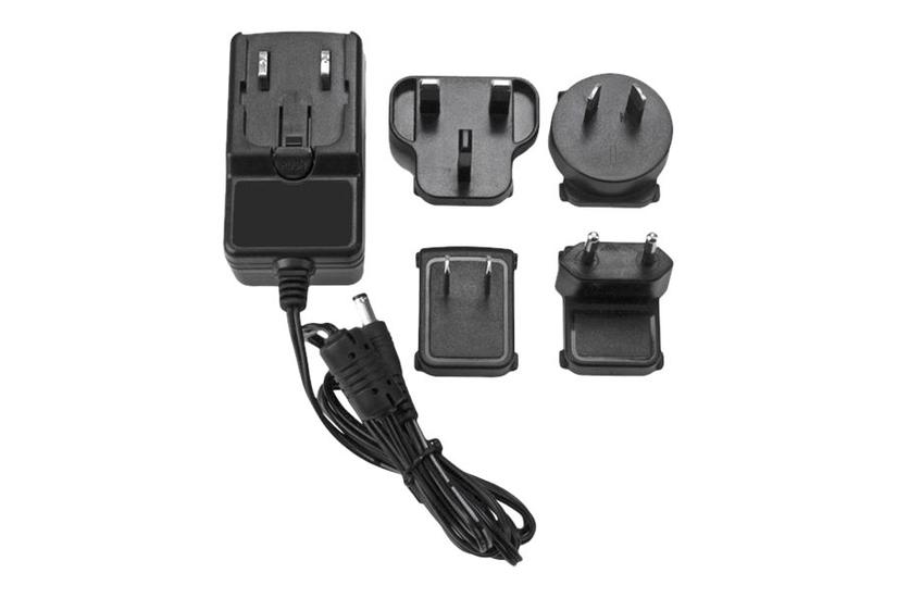 Startech Com Dc Power Adapter 12v 2a Universal Replacement Power Adapter Na Eu Uk Au Sva12m2neua Strømforsyningsadapter