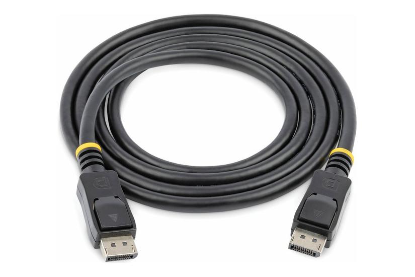 Startech Com Displayport Cable Latches 6ft 2m Hbr2 4k 2k Display Certified Dp To Dp Video Cable Displport6l Displayport Kabel