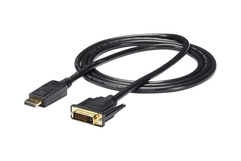 Startech Com Displayport To Dvi Cable 6ft 2m 1920 1200 Dp To Dvi Adapter Cable Passive Displayport Monitor Cable Dp2dvi2mm6 Videoadapterkabel Dvi- Til Displayport