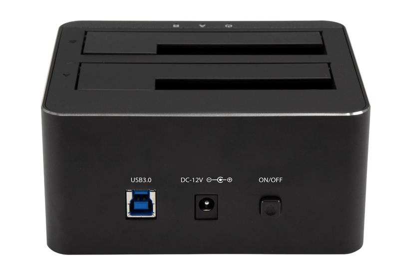 Startech Com Dual-bay Usb To Sata Hard Drive Docking Station Usb Hard Drive Dock External 53 Sata Iiiiii Ssdhdd Docking Station Hot-swap Hard Drive Bays Top-loading Hdd Dockingstation Sata 6gb Usb