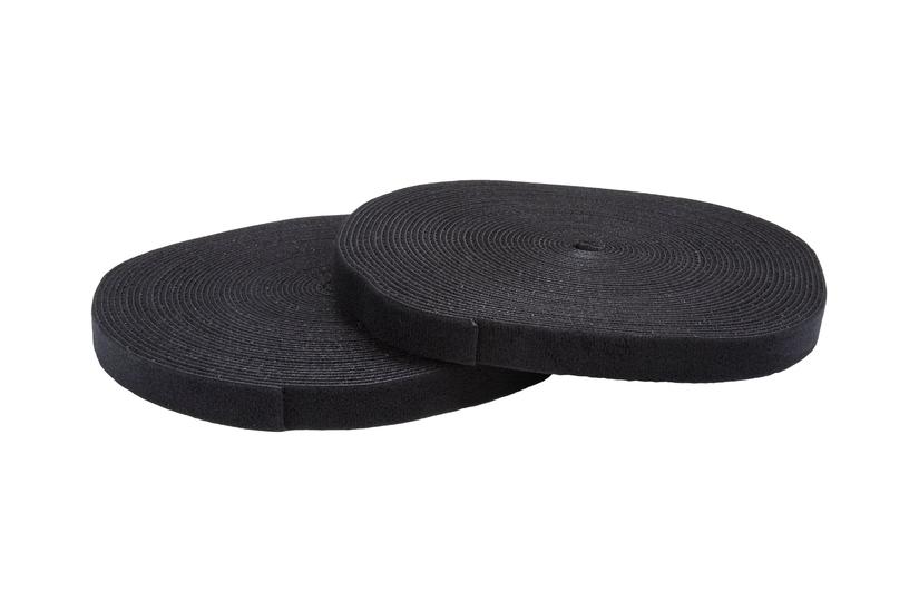 Startech Com 100ft Hook And Loop Roll Cut-to-size Reusable Cable Ties Bulk Industrial Wire Fastener Tape Adjustable Fabric Wraps Black Hklp100 Kabelbinderrulle