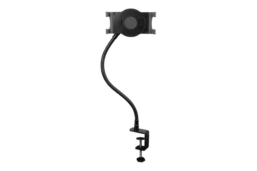 Startech Com Gooseneck Tablet Holder Bendable Tablet Arm Desk Mount Tablet Stand For Most Quot To 11 Quot Tablets Detachable Holder Monteringssæt For Tablet Sort