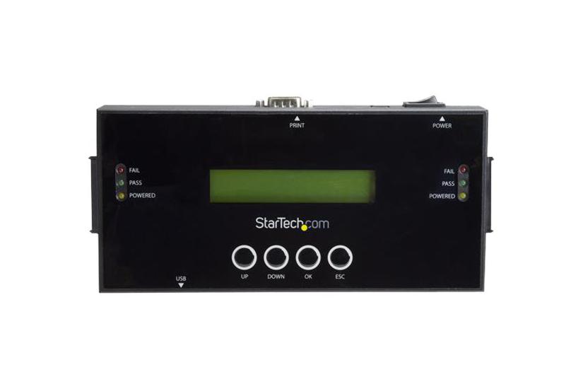 Startech Com : Hard Drive Duplicator And Eraser For Quot Quot Sata Ii Iii Sas Ii Hdd Ssd Lcd Rs-232 Cloner Wiper Satsasdupe11 Solid State Harddisk-duplikator