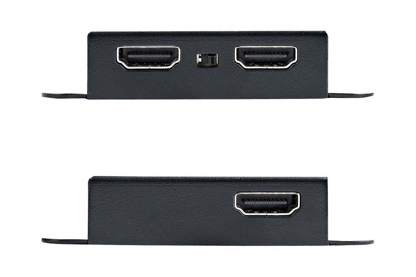 Startech Com Hdmi Extender Over Cat6 Cat5 4k 30hz 130ft 40m Or 1080p 60hz 230ft 70m Video Extender 4k Hdmi Over Ethernet Extender Poc Hdmi Transmitter And Receiver Kit Ir Extension Local Video Output Video Audio Ekspander Hdmi