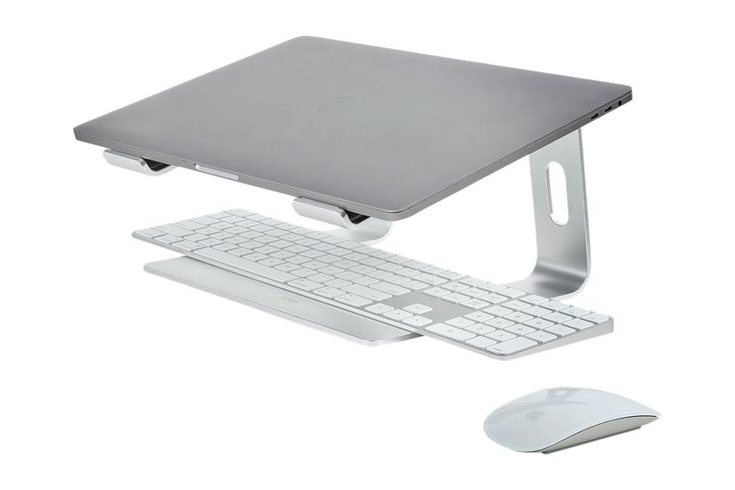 Startech Com Laptop Stand For Desk 5kg 11lb Aluminum Silver Ergonomic Stander Til Bærbar Pc