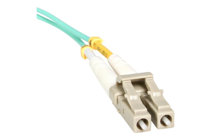 Startech Com 10m 30ft Lc Upc To Lc Upc Om3 Multimode Fiber Optic Cable Full Duplex 50 125âµm Zipcord Fiber Cable 100g Networks Lommf Vcsel