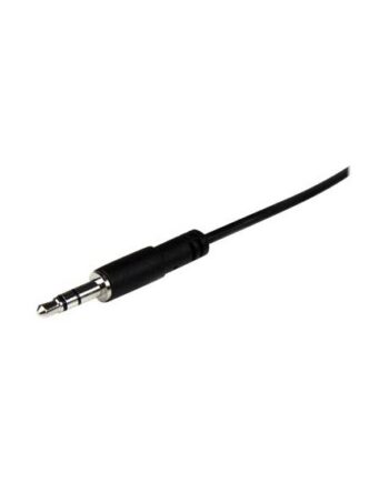 Startech Com 1m Slim   5mm Stereo Extension Audio Cable     Mini Stereo Extension   5mm Extension Headphone Ext Cord  Mu1mmfs  Forlængerkabel Til Audio