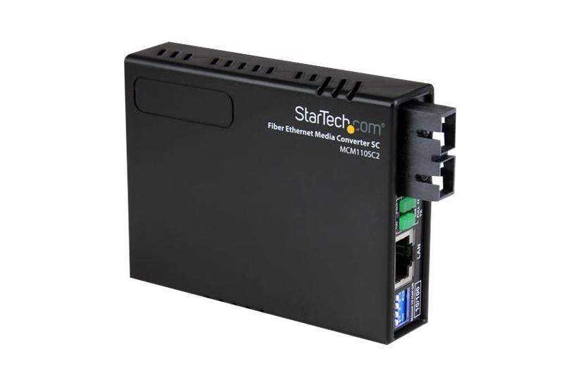 Startech Com 10 100 Multi Mode Fiber Ethernet Media Converter Sc Km Fibermedieomformer 10mb Lan 100mb Lan