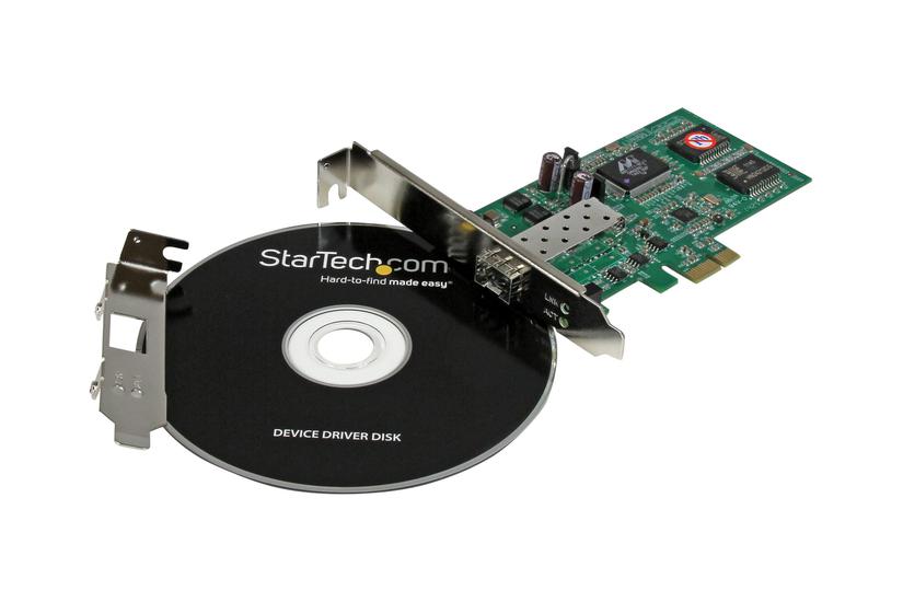 Startech Com Pci Express Gigabit Ethernet Fiber Network Card Open Sfp Pcie Gbe Sfp Network Card Adapter Nic Fiber Optic Sfp Adapter Pex1000sfp2 Netværksadapter Pcie