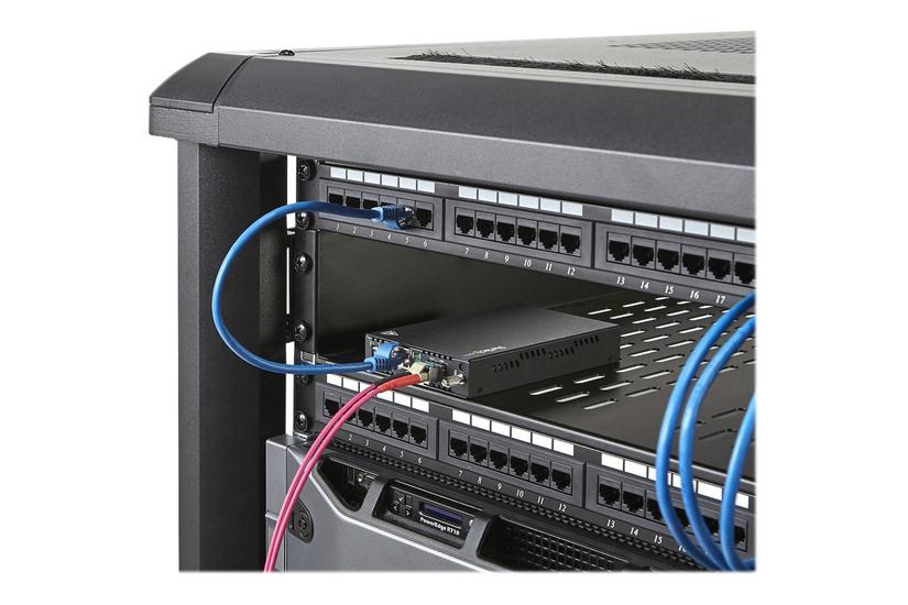 Startech Com Singlemode Sm Lc Fiber Media Converter For 1gbe Network 10km Gigabit Ethernet 1310nm With Sfp Transceiver Et91000sm10 Fibermedieomformer 10mb Lan 100mb Lan 1gbe