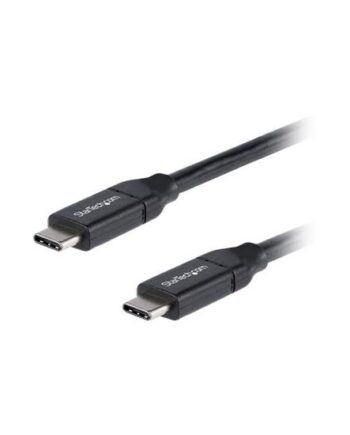 Startech Com Usb   To Usb   Cable     Ft     5m 5a Pd White Usb     Usb-if Certified Usb Type   Cable Usb   Charging Cable  Usb2c5c50cm  Usb Type-  Kabel 24 Pin Usb-  Til 24 Pin Usb-  50 Cm