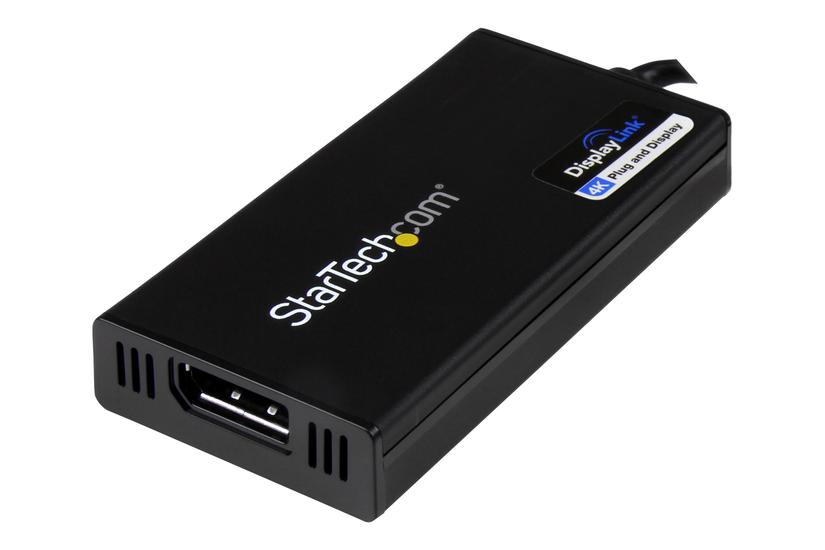 Startech Com Usb To Displayport Adapter Displaylink Certified 4k 30hz Usb Displayport Adapter Usb Type Til Displayport Taa-kompatibel