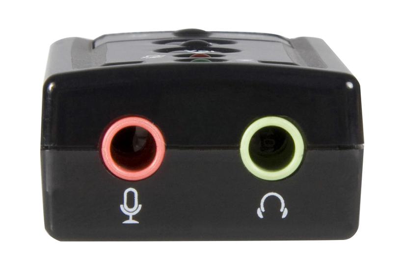 Startech Com Virtual Usb Stereo Audio Adapter External Sound Card Sound Card Stereo Usb Icusbaudio7 Lydkort Usb