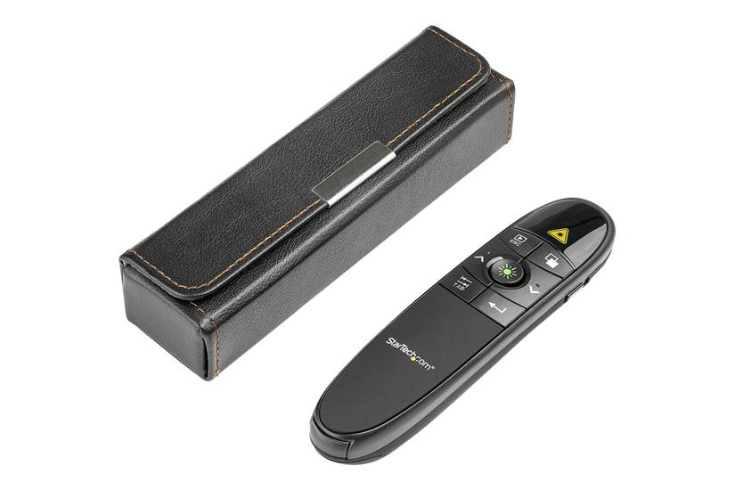 Startech Com Wireless Presentation Remote With Green Laser Pointer 90 Ft 27 Usb Presentation Clicker For Mac And Windows Presremoteg Fjernbetjening Til Præsentation Sort