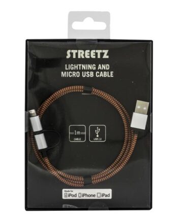 Streetz Iplh-241 Data   Strømkabel Lightning   Usb