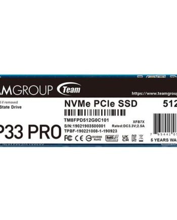 Team Group Mp33 Pro 512 Gb Ssd Pci Express     X4  Nvme