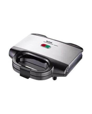 Tefal Sm 1552 Ultracompact Sandwichtoaster Rustfrit Stål Sort