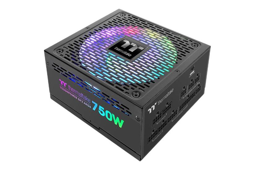 Thermaltake Toughpower Gf2 Argb Ttp-750ah3fsg- Strømforsyning 750w 80 Plus Gold Atx12v Sort