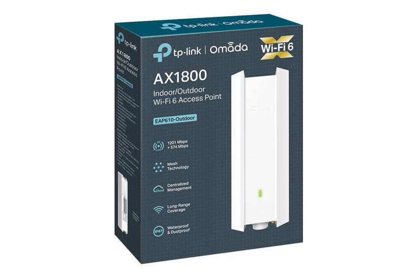 Tp-link Omada Eap610-outdoor Trådløs Forbindelse Wi-fi Cloud-administreret