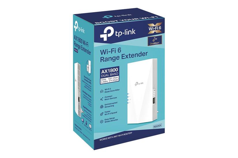 Tp-link Re600x V2 Wifi-rækkeviddeforlænger Wi-fi