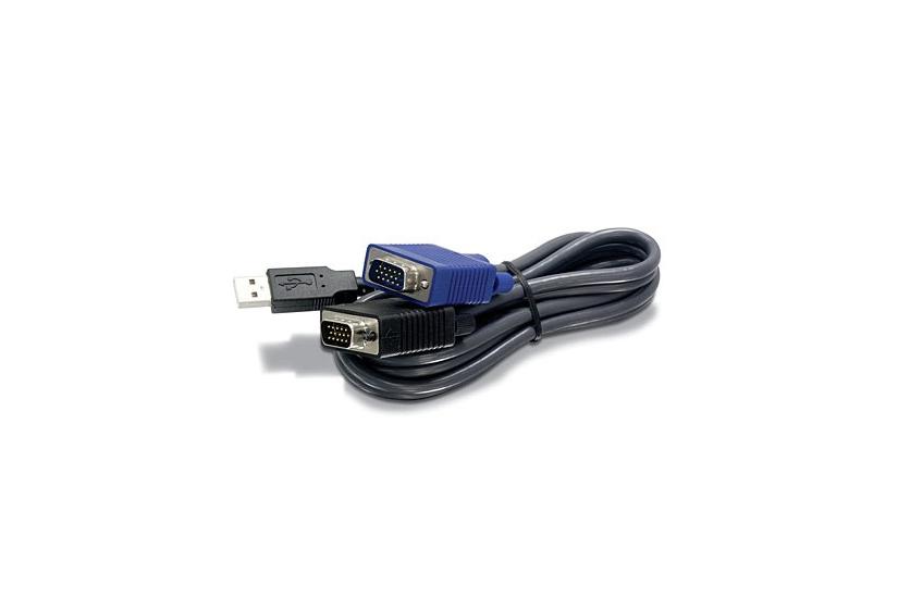 Trendnet Tk Cu10 Kabel Til Tastatur Video Mus Kvm