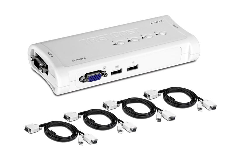 Trendnet Tk 407k Kvm Switch Porte