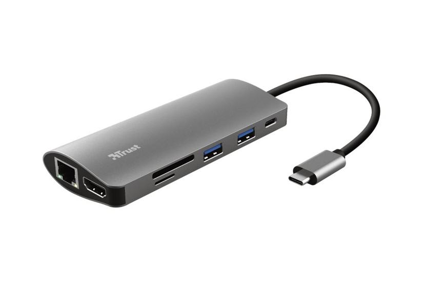 Trust Dalyx -in- Usb- Multiport Adapter Dockingstation Usb- Hdmi 1gbe