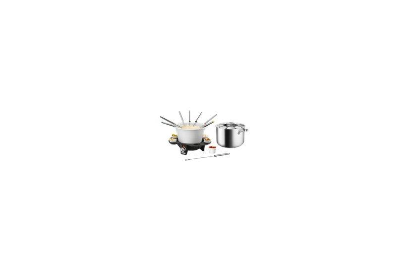 Unold Fondue-élégance Fonduegryde Elwok Sort Sølv