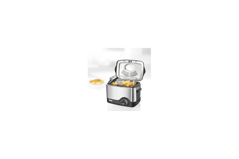 Unold 58615 Fritureapparat Rustfrit Stål Sort