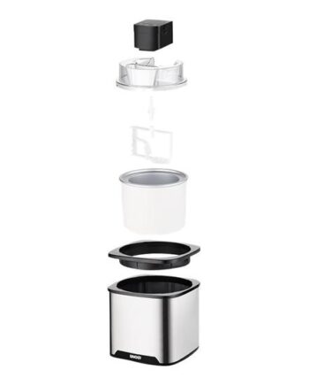 Unold 48855 Gelato Sorbetblender Rustfrit Stål Sort