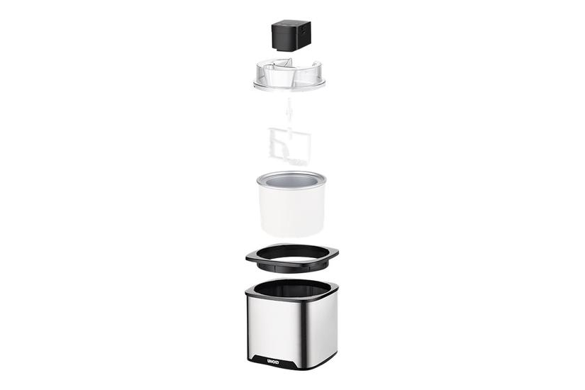 Unold 48855 Gelato Sorbetblender Rustfrit Stål Sort