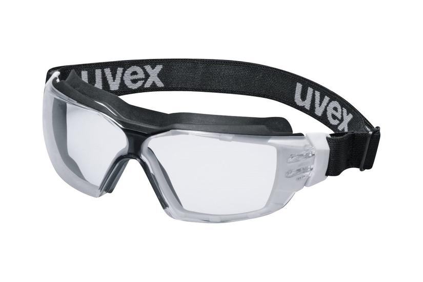 Uvex Pheos Cx2 Sonic Beskyttelsesbriller Polykarbonat Stof Sort Hvid