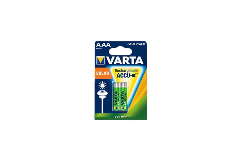Varta Solar Batteri     Aaa Nimh