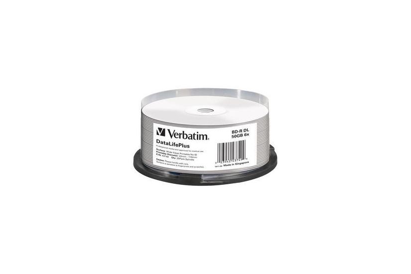 Verbatim Datalifeplus Bd- Dl 25 50 Gb Lagringsmedie