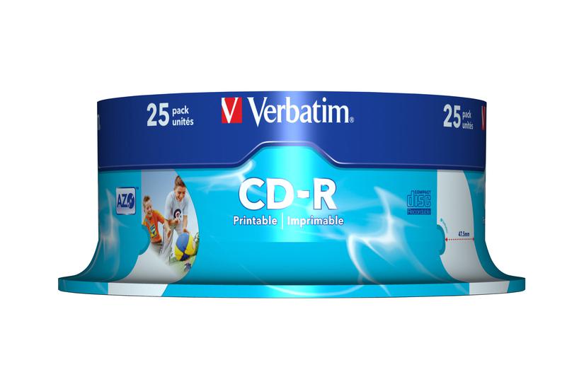 Verbatim Datalifeplus Cd-    25 700 Mb Lagringsmedie