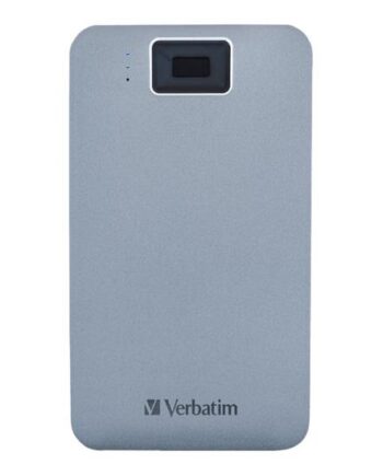 Verbatim Executive Fingerprint Secure   Tb Ekstern Hdd Usb     Gen   24 Pin Usb-